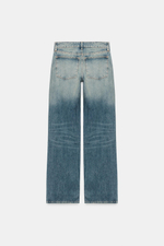 ДЖИНСЫ TRF WIDE-LEG С НИЗКОЙ ПОСАДКОЙ — ZARA