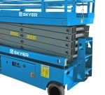 Самоходный ножничный подъемник с выдвижной платформой SKYER PL1245