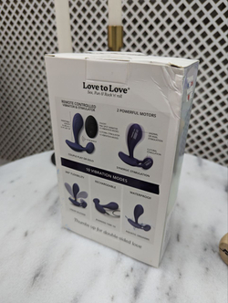 Уценка! Универсальный вибратор Love to Love WITTY - MIDNIGHT INDIGO