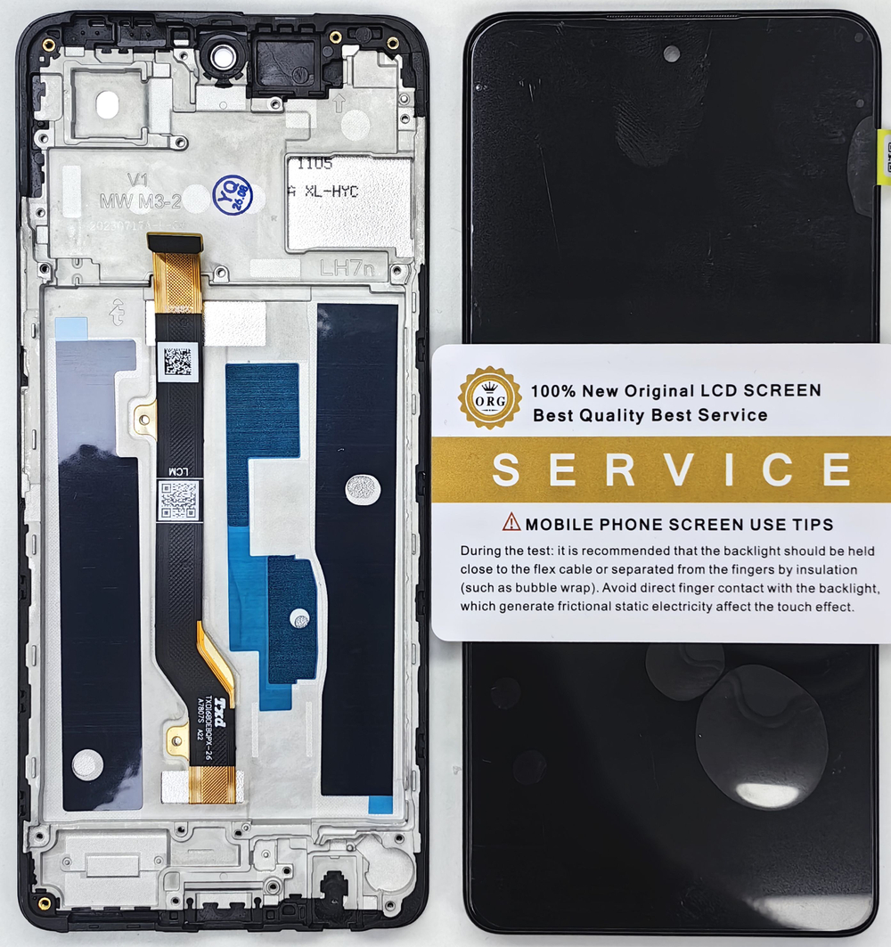 Дисплей Tecno Pova 5 /LH7n на рамке YQ (ORG)