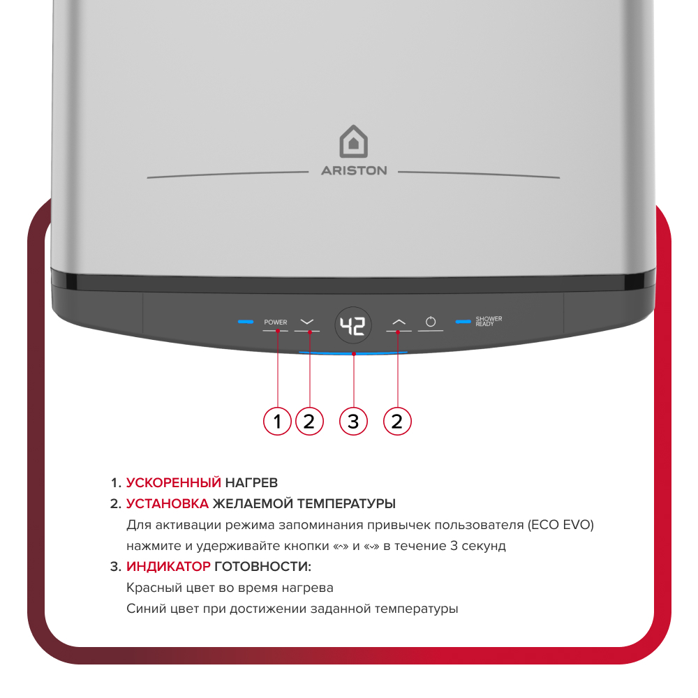 Водонагреватель накопительный Ariston ABSE VLS PRO PW 50
