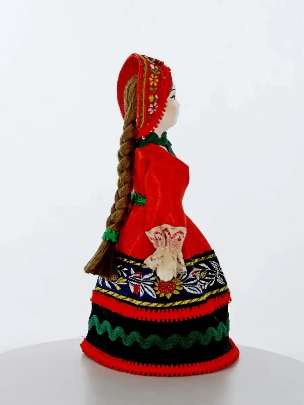 Кукла коллекционная Девочка в праздничном русском костюме