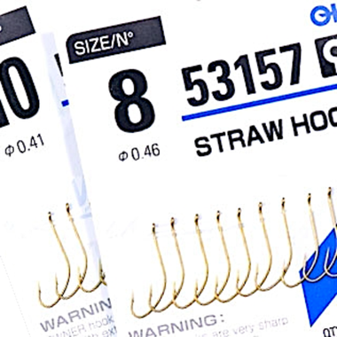 Крючок Owner с кольцом 53157 Straw Hook -