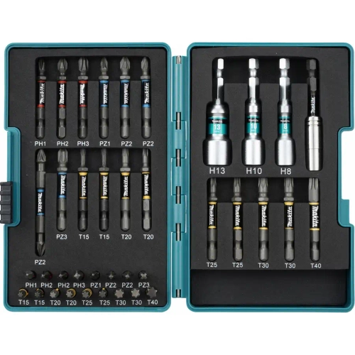 Набор бит Impact Premier 38 штук Makita E-26179
