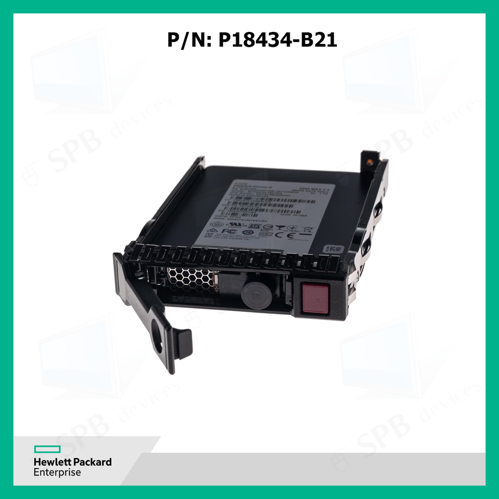 Жесткий диск HPE 960GB SATA 6G P18434-B21