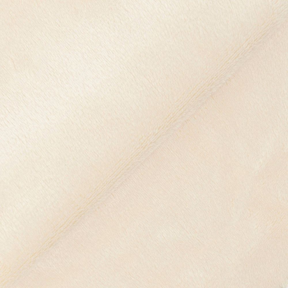 Плюш (ткань) Peppy PEV 273 г/м², 152 см / рул. 5 метров, 40 св.бежевый/lt.beige Плюш (ткань) Peppy PEV 273 г/м², 152 см / рул. 5 метров, 40 св.бежевый/lt.beige
