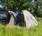 Палатка Canadian Camper SANA 4 PLUS, цвет forest, боковое окно.