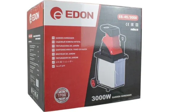 Измельчитель веток EDON ES-45/3000