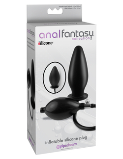Pipedream Inflatable Silicone Plug - Анальный расширитель