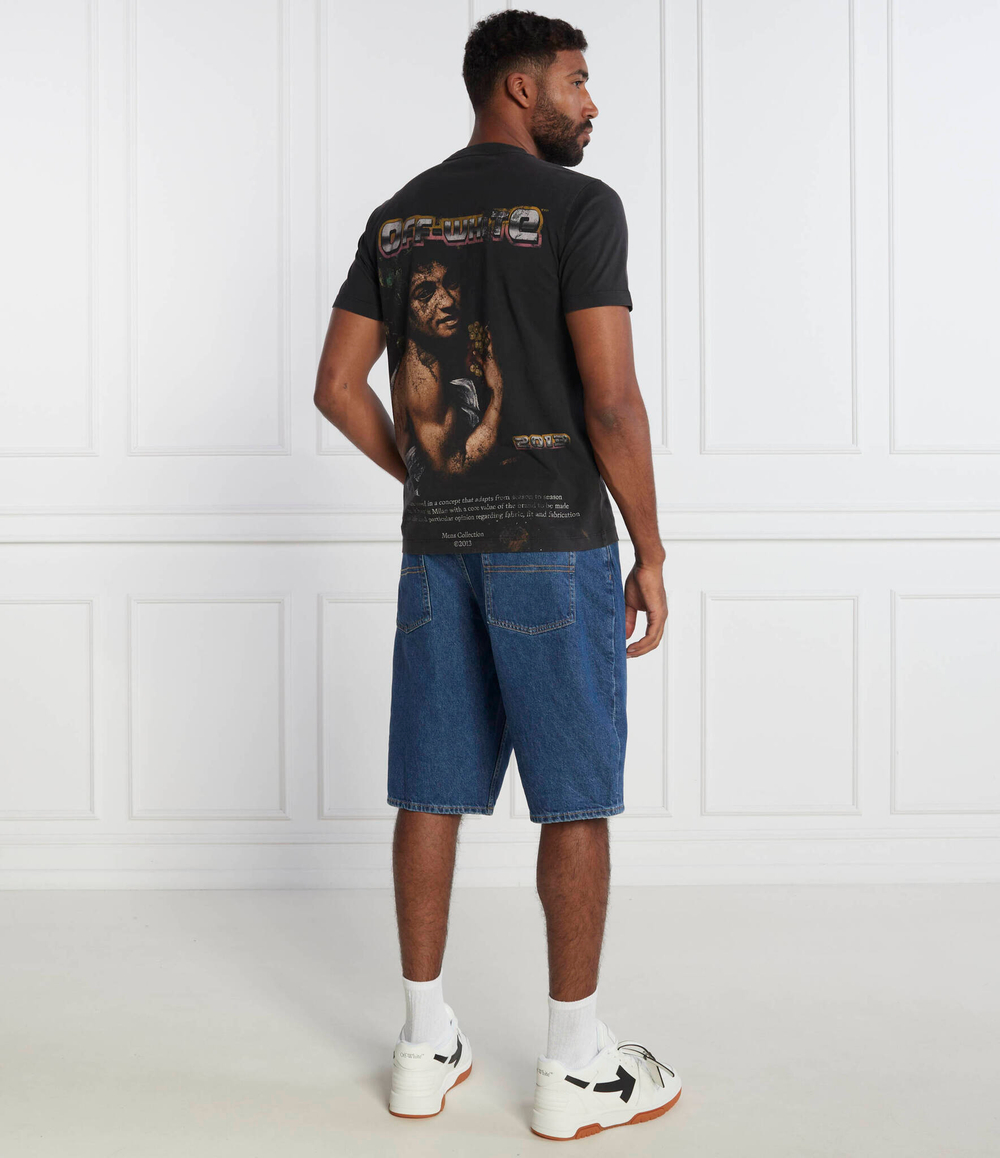 Футболка OFF-WHITE - черный(OMAA027F 23JER006)