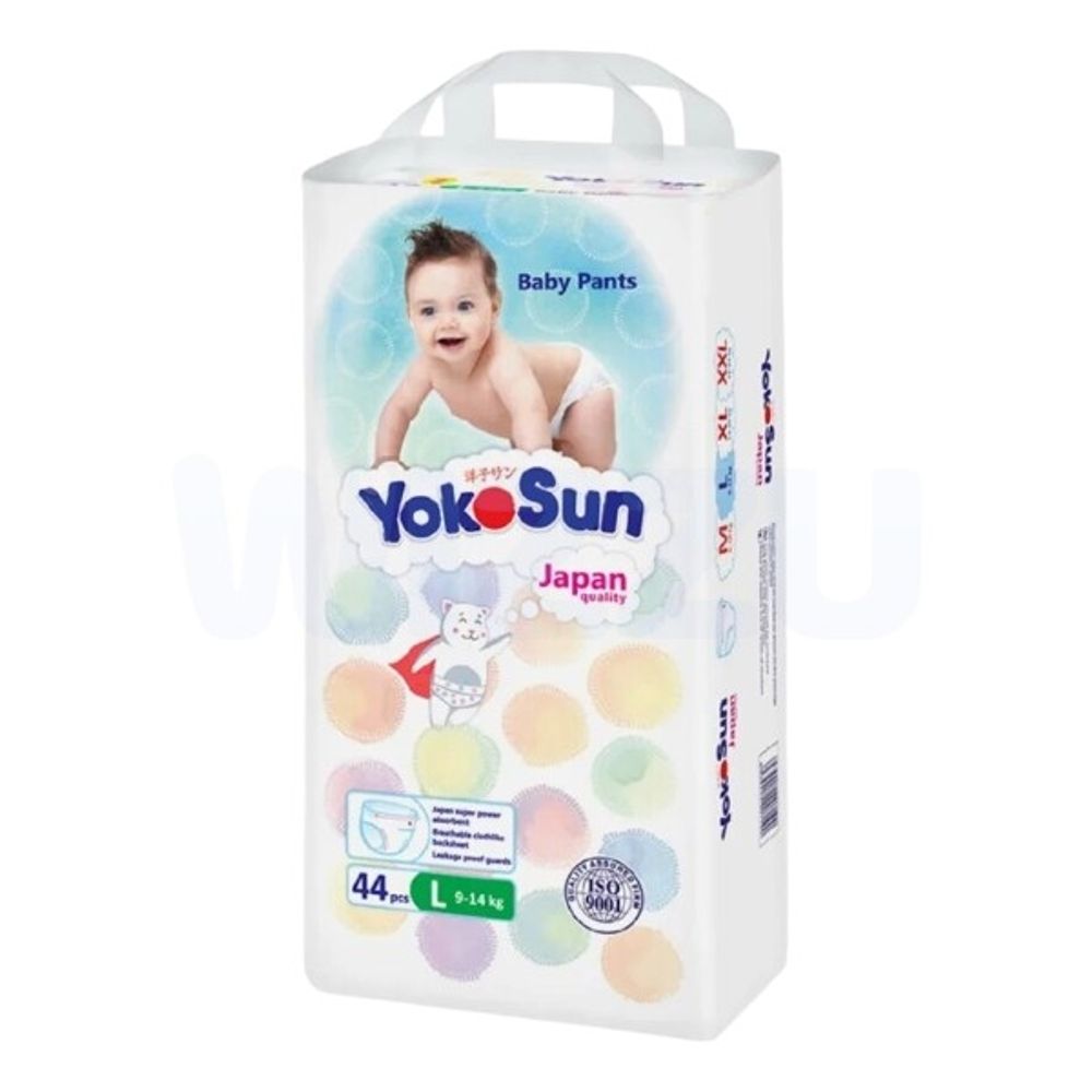 LEON BABY Подгузники-Трусики одноразовые детские "Три Кота" размер XL (12-17 кг) 38 шт