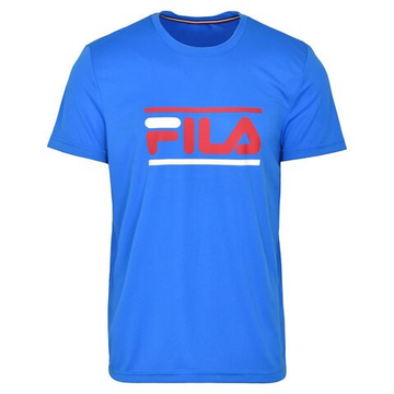 Мужская теннисная футболка Fila T-Shirt Emilio - небесный