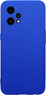 Мягкий Soft Touch чехол из силикона для REALME 9 PRO+ и 9 4G (3521) с бархатной подкладкой