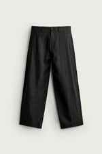 СТРУЯЩИЕСЯ БРЮКИ С БОКОВЫМИ СКЛАДКАМИ — ZARA