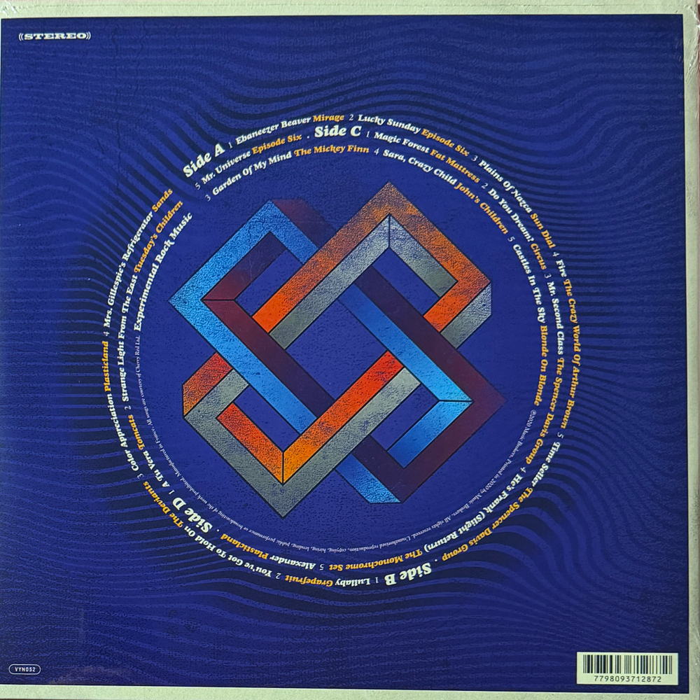 Виниловая пластинка Сборник Psychedelic Rock 2LP Color