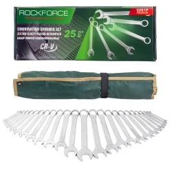 Набор ключей комбинированных 25пр. 6-28,30,32мм RockFORCE RF-5261P Premium