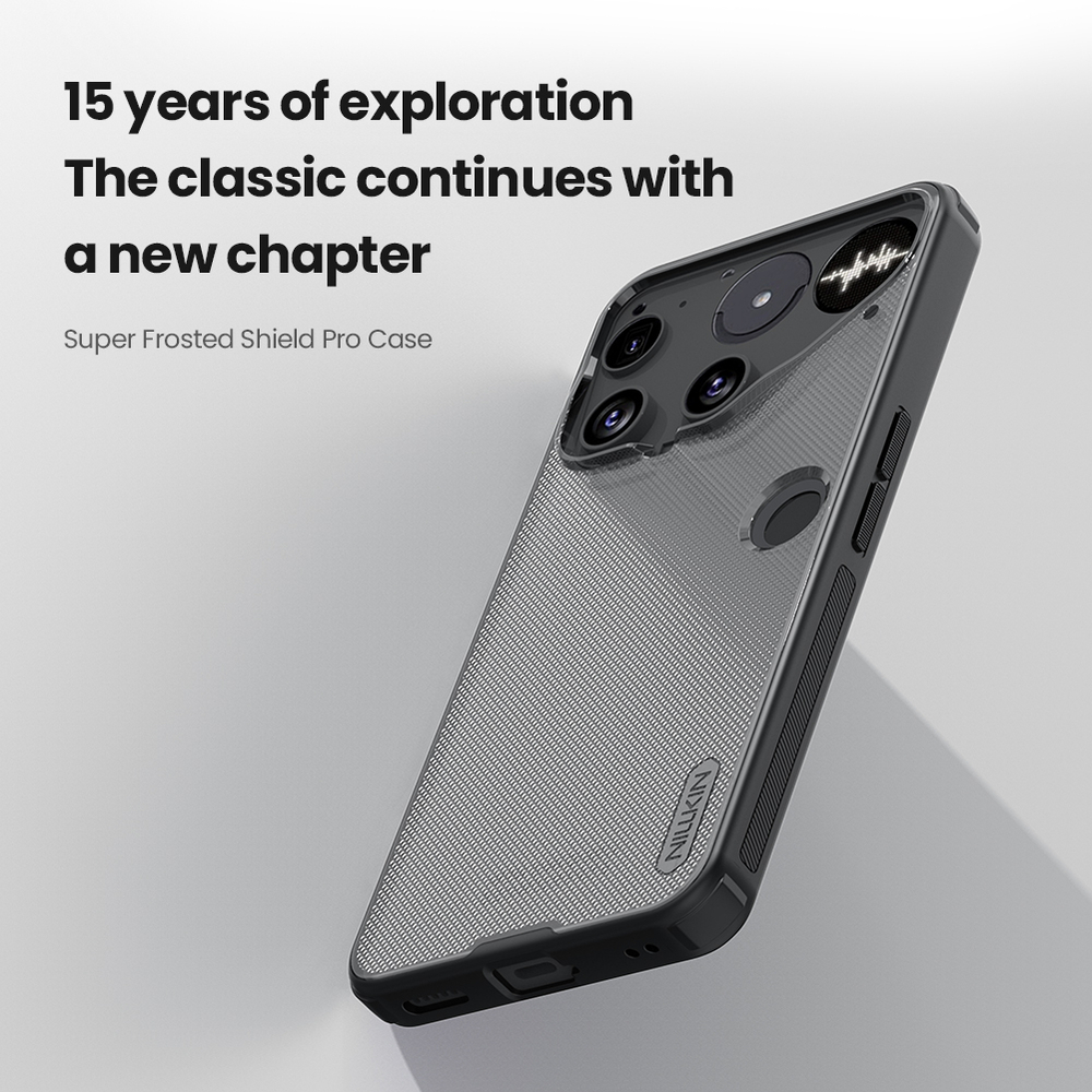 Чехол тонированный прозрачный от Nillkin для Nothing Phone 3, серия Super Frosted Shield Pro