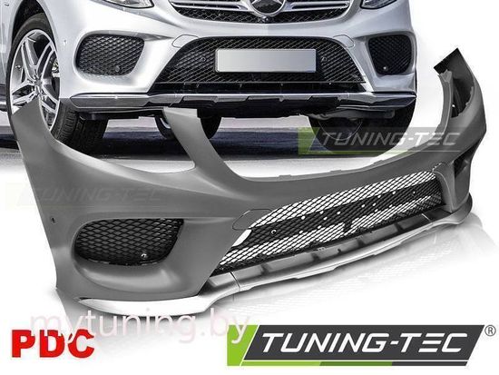 Бампер передний для Mercedes GLE-Class W166 (15-...) в стиле AMG