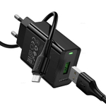 Зарядное устройство на Micro-USB Hoco CS92A Leader QC3.0 (черный)