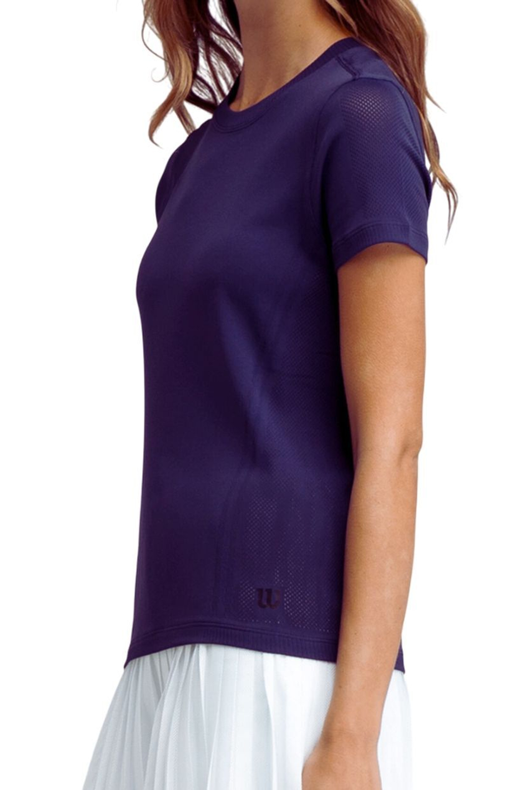 Женская теннисная футболка Wilson Pro Seamless Tennis Tee - небесный