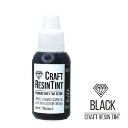Краситель для смолы и полимеров CraftResinTint, Black Черный