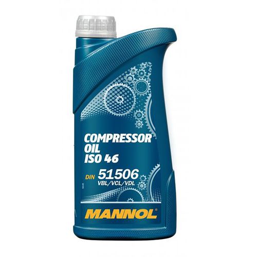 MANNOL (1923) Масло компрессорное Compressor Oil ISO 46, 1 л