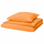 Комплект постельного белья IKEA ANGSLILJA (ЭНГСЛИЛЯ), Односпальный, Оранжевый, 150x200, 50x80 см