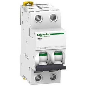 Автоматический выключатель 2P 6A (C), Schneider Electric, A9F89206 SE Acti 9 iC60H