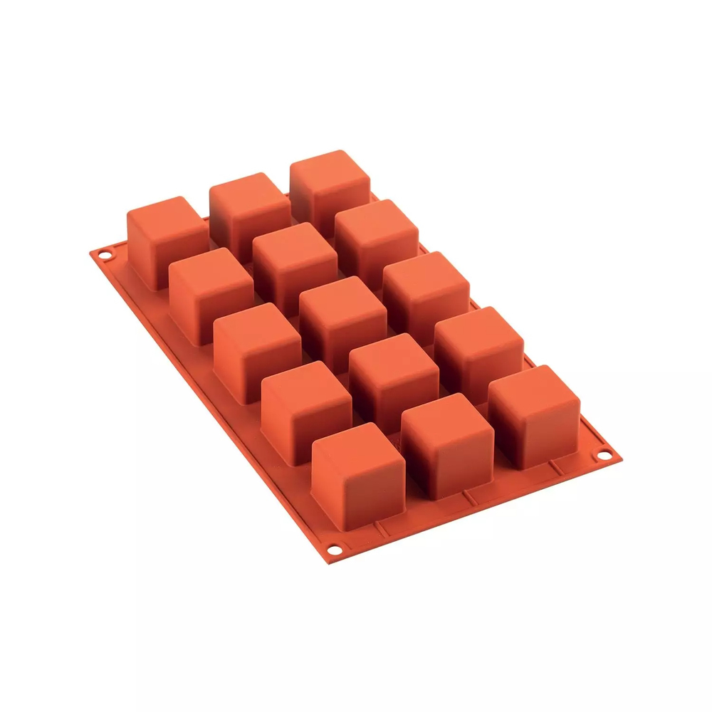 Силиконовая форма SF105 Cubes (Кубы) 35, Silikomart, Италия
