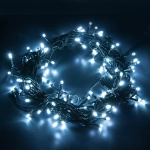 Новогодняя гирлянда нить белый 10м IP20 400-002 белый, LED