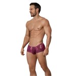 Бордовые трусы-хипсы с принтом Ramo Latin Boxer (Размер: XL) (Цвет: бордовый)