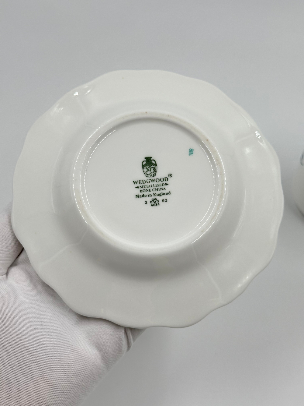 Кофейная пара Wedgwood Metallised