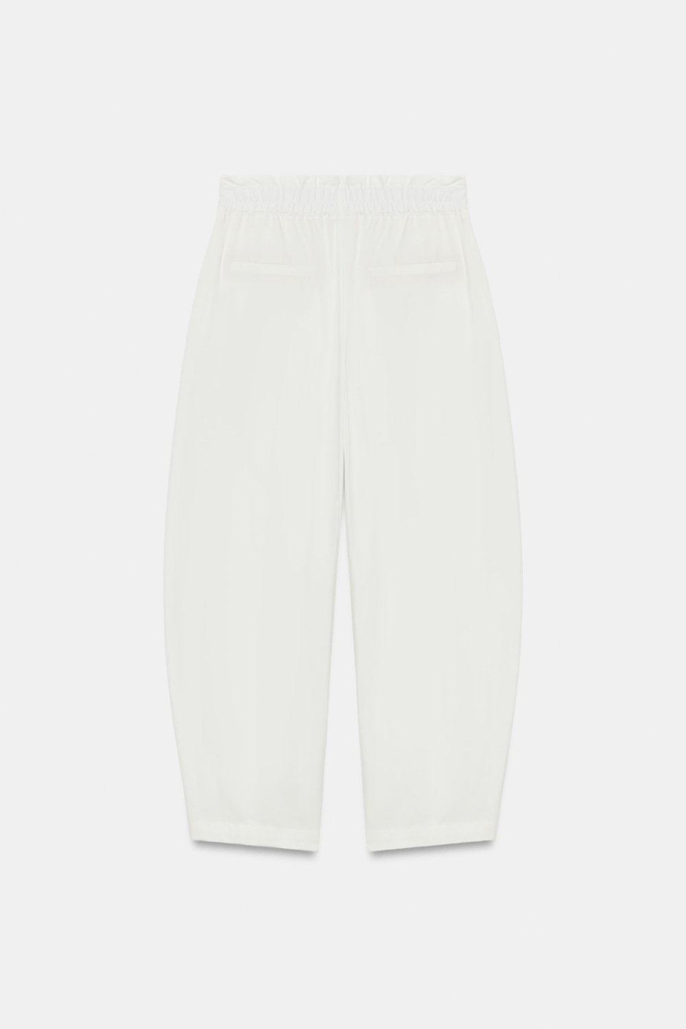 БРЮКИ PAPERBAG GLOBO — ZARA