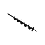 Шнек для мотобура 100 × 800 мм, почвенный VILLARTEC, 257010000001 — фото 1