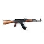Макет Автомата Калашникова ММГ (АКМ 7,62х39 мм. шпон, стационарный приклад)