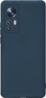 Мягкий Soft Touch чехол из силикона для XIAOMI 12 / 12X (не PRO,T,S,LITE!) с бархатной подкладкой