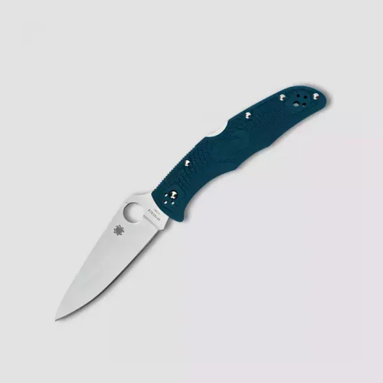 Складной нож Spyderco Endura 4 10FPK390 c клинком из стали Bohler K390 Microclean, рукоять FRN