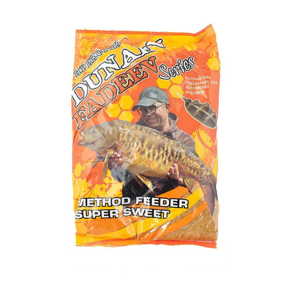 Прикормка "DUNAEV-FADEEV" 1кг Method Feeder Super Sweet
