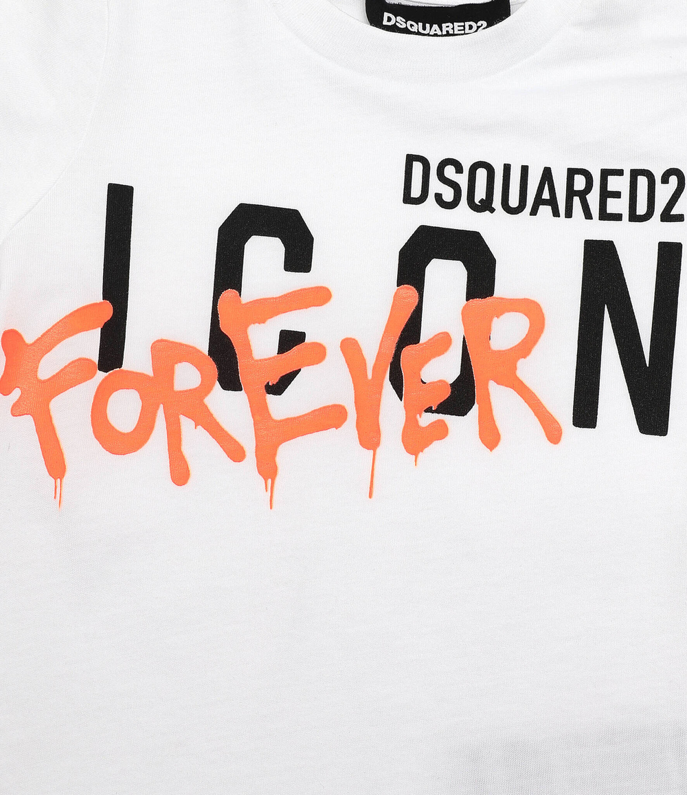 футболка Dsquared2 - белый(DQ0920 D00MM)