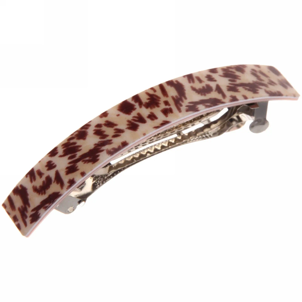 Заколка автомат «Women's style - Сафари», 9,5*1см, микс 6 цветов
