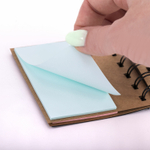 Закладки клейкие в книжке BRAUBERG PASTEL 200 штук: 50×15 мм 5 цветов х 25 листов, 50×75 мм 3 цвета х 25 листов, 115582