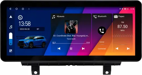 Магнитола для Audi A3 2013-2020 - Canbox H-Line 0007 монитор 12.3" QLED в стиле Audi на Android 10, Быстрая, ТОП-процессор, CarPlay, 4G SIM-слот