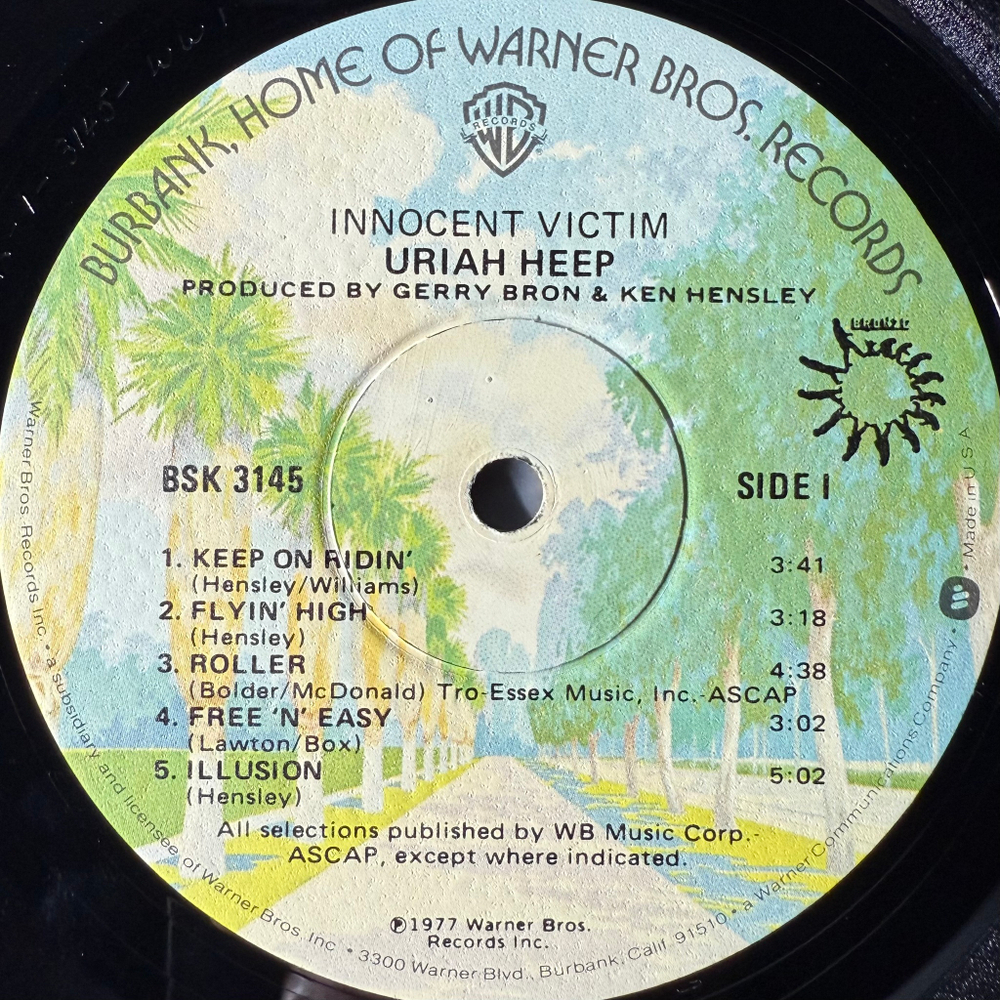 Uriah Heep - Innocent Victim (США 1977г.)