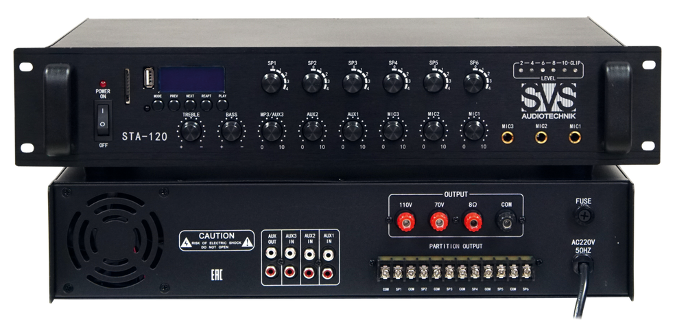 SVS Audiotechnik STA-120 микшер усилитель