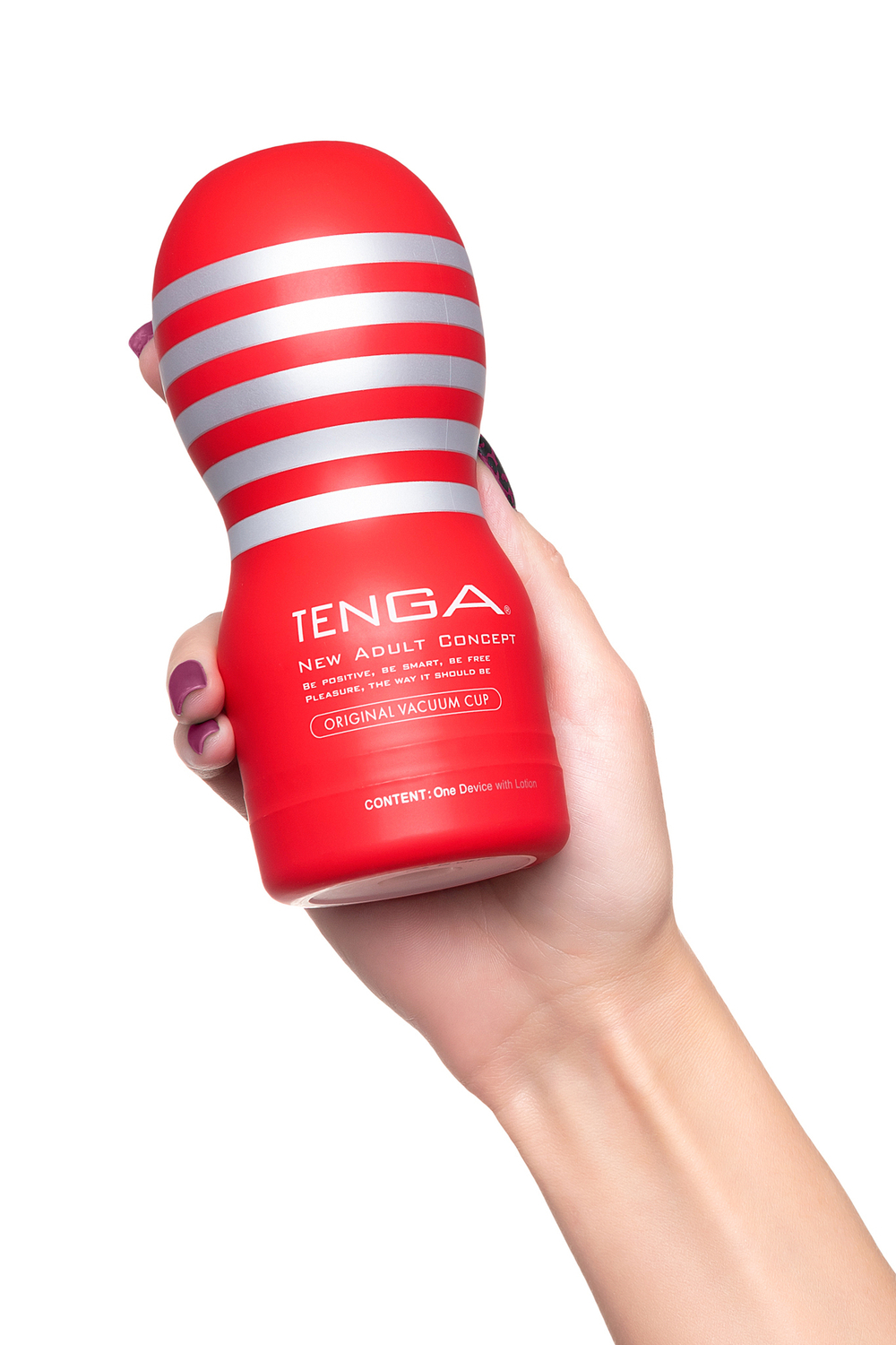 Мастурбатор Tenga Original Vaccum Cup Глубокий Ротик красный