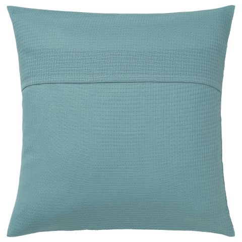 Чехол на подушку IKEA EBBATILDA (ЭББАТИЛЬДА), Бирюзовый, 50x50 см