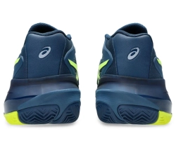 Мужские кроссовки теннисные Asics Gel-Resolution X Clay - mako blue/safety yellow