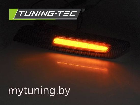 Повторители указателей поворота для BMW 5 / 3 / 1 LED Silver Smoke F10 Look
