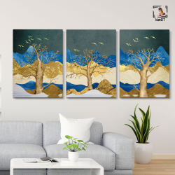 Картина karTTina "ПЕЙЗАЖ В ГОРАХ", 150 см х 70 см