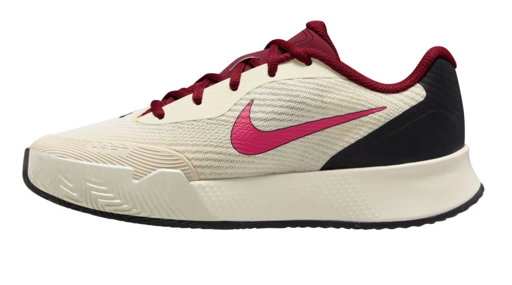 Женские теннисные кроссовки Nike Vapor Lite 3 Clay - pale ivory/rush pink/sail/team red
